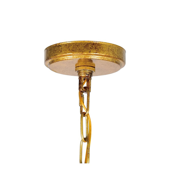 CWI Lighting Electra 6 Light Up Chandelier, Oxidized Bronze
