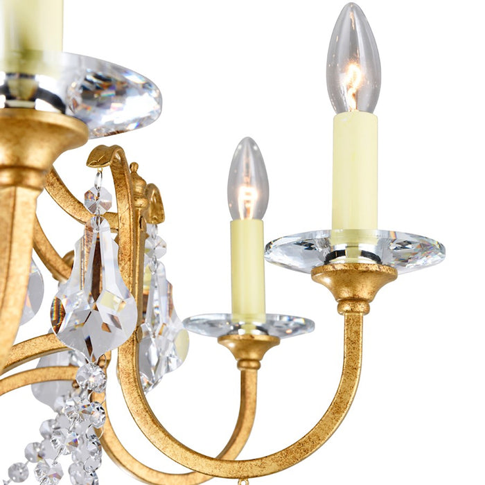 CWI Lighting Electra 12 Light Up Chandelier, Oxidized Bronze