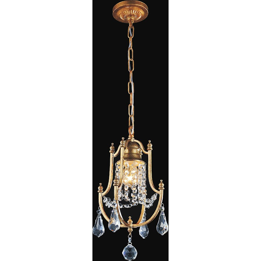 CWI Lighting Electra 1 Light Up Mini Pendant, Oxidized Bronze - 9836P8-1-125