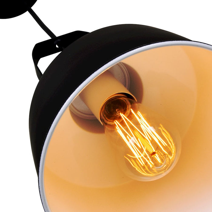 CWI Lighting Elisa 1 Light 10" Down Pendant, Black