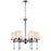 CWI Lighting Maybelle 6 Light Candle Chandelier, Chrome/Clear - 9851P22-6-601