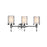 CWI Lighting Maybelle 3 Light Vanity Light, Chrome/Clear - 9851W24-3-601