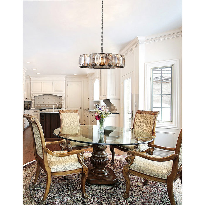 CWI Lighting Jacquet 18 Light Chandelier, Black