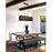 CWI Lighting Tapedia 6 Light Up Chandelier, Black