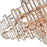 CWI Lighting Quida 18 Light Down Chandelier, Champagne
