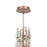 CWI Lighting Quida 18 Light Down Chandelier, Champagne