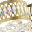 CWI Lighting Nova 6 Light Chandelier, Champagne