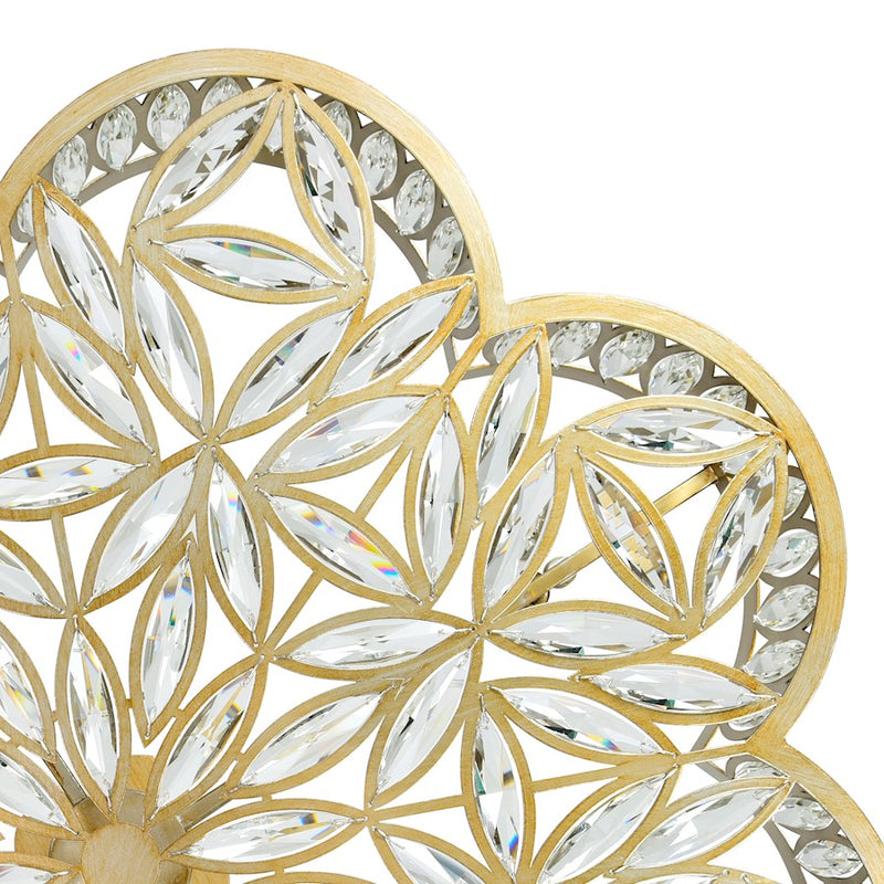 CWI Lighting Nova 6 Light Chandelier, Champagne