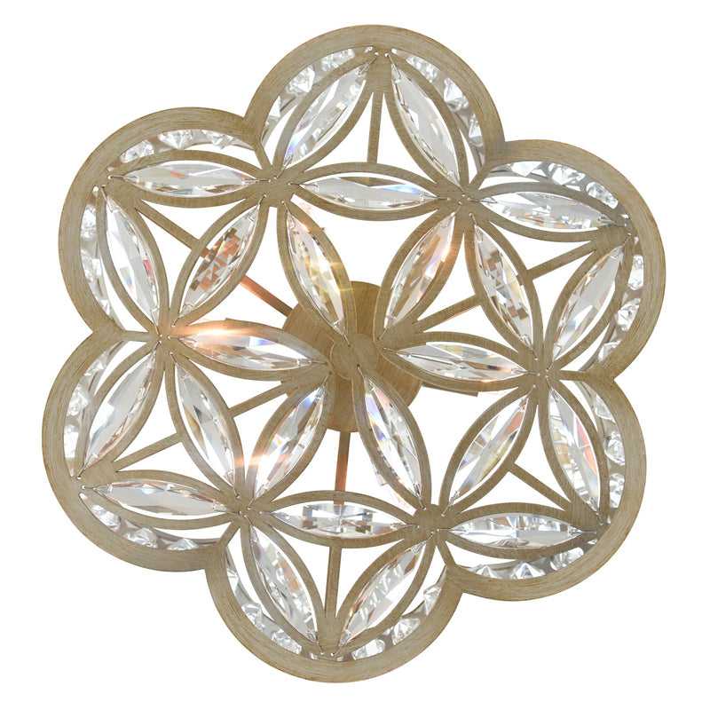 CWI Lighting Nova 6 Light Chandelier, Champagne