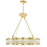 CWI Lighting Nova 8 Light Chandelier, Champagne - 9906P31-8-208