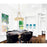 CWI Lighting Nova 8 Light Chandelier, Champagne