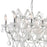 CWI Lighting Aleka 24 Light Candle Chandelier, Chrome