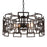 CWI Lighting Litani 4 Light Down Chandelier, Brown