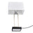 CWI Lighting Torren 1 Light Table Lamp, Satin Nickel