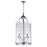 CWI Lighting Maury 3 Light Up Chandelier, Chrome/Clear