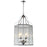 CWI Lighting Maury 6 Light Up Chandelier, Chrome/Clear - 9917P16-6-601