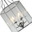 CWI Lighting Maury 6 Light Up Chandelier, Chrome/Clear