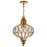 CWI Lighting Altair 1 Light Chandelier, Antique Bronze - 9935P12-1-182