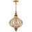 CWI Lighting Altair 3 Light Chandelier, Antique Bronze