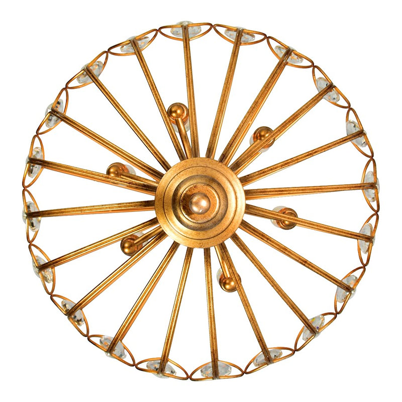 CWI Lighting Altair 6 Light Chandelier, Antique Bronze