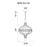 CWI Lighting Altair 6 Light Chandelier, Antique Bronze