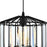 CWI Lighting Alethia 1 Light 10" Down Pendant, Black