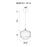 CWI Lighting Alethia 1 Light 10" Down Pendant, Black