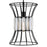 CWI Lighting Alethia 1 Light Down Pendant, Black-B