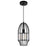 CWI Lighting Alethia 1 Light 7" Down Mini Pendant, Black - 9942P7-1-101