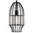 CWI Lighting Alethia 1 Light 7" Down Mini Pendant, Black