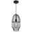 CWI Lighting Alethia 1 Light 7" Down Mini Pendant, Black