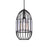 CWI Lighting Alethia 1 Light 8" Down Mini Pendant, Black - 9942P8-1-101