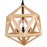 CWI Lighting Lante 3 Light Pendant, Black