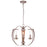 CWI Lighting Verbena 3 Light Chandelier, Pewter - 9950P16-3-221