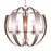CWI Lighting Verbena 5 Light Chandelier, Pewter