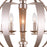CWI Lighting Verbena 5 Light Chandelier, Pewter