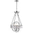 CWI Lighting Arkansas 3 Light Mini Chandelier, Chrome