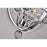 CWI Lighting Arkansas 16" 4 Light Chandelier, Chrome
