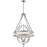 CWI Lighting Arkansas 20" 4 Light Chandelier, Chrome - 9957P20-4-601