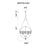 CWI Lighting Arkansas 6 Light Chandelier, Chrome