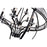 CWI Lighting Arkansas 12 Light Chandelier, Black