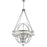 CWI Lighting Arkansas 12 Light Chandelier, Chrome