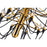CWI Lighting Hayden 30 Light Chandelier, Shinny Gold