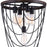 CWI Lighting Gala 5 Light Chandelier, Black