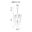 CWI Lighting Gala 5 Light Chandelier, Black