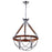 CWI Lighting Parana 3 Light Down Chandelier, Chrome