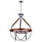 CWI Lighting Parana 3 Light Down Chandelier, Chrome