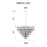 CWI Lighting Weiss 12 Light Down Chandelier, Chrome