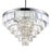 CWI Lighting Weiss 15 Light Down Chandelier, Chrome