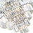 CWI Lighting Weiss 15 Light Down Chandelier, Chrome